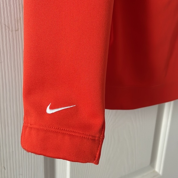 Nike Golf Tour Performance Therma Fit Orange Pullover Size Small - Picture 4 of 4